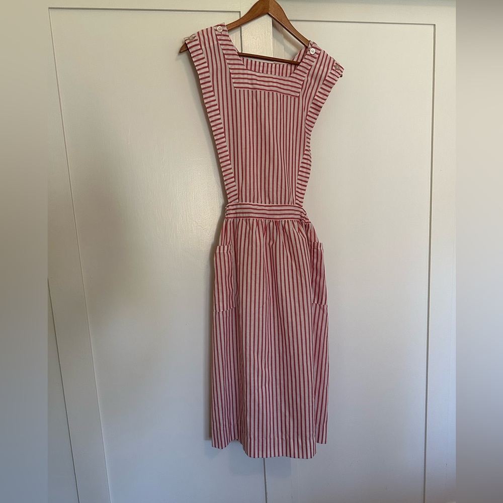 Striped Red Dress